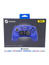 【HORI】【訳あり未使用品】ホリ『ワイヤレスホリパッド for Steam ルミナスバイオレット 』HPC-068 ゲーム機周辺機器 1週間保証【中古】