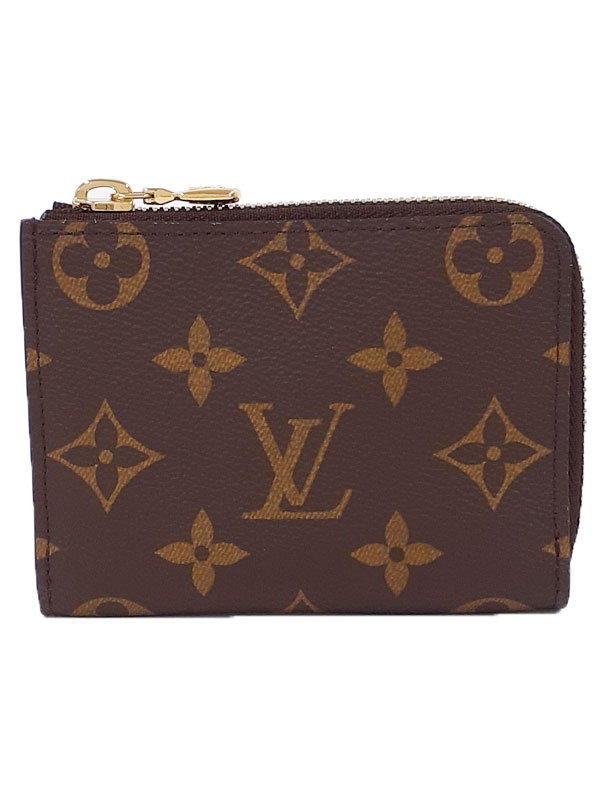 【LOUIS VUITTON】ルイヴィトン『モノグラム ポルトフォイユ ノア コンパクト』M83676 レディース L字ファスナー短財布 1週間保証【中古】