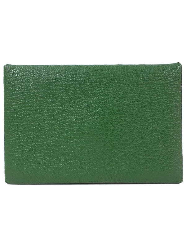 【HERMES】エルメス『カルヴィ』□O刻印 2011年製 メンズ レディース カードケース 1週間保証【中古】