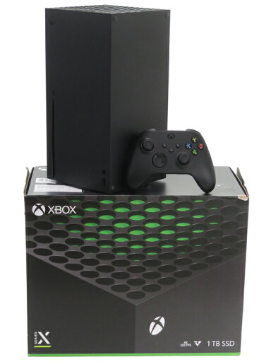 【Microsoft】マイクロソフト『Xbox Series X / 1TB / ディスクドライブ / カーボンブラック』RRT-00015 2020年11月発売 ゲーム機本体 1週間保証【中古】 【Microsoft】マイクロソフト『Xbox Series X / 1TB / ディスクドライブ / カーボンブラック』RRT-00015 2020年11月発売 ゲーム機本体 1週間保証【中古】