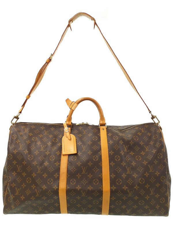 【美品】ルイヴィトン キーポル60 バンドリエール モノグラム M41412 LOUIS VUITTON】ルイヴィトン『モノグラム キーポル バンド