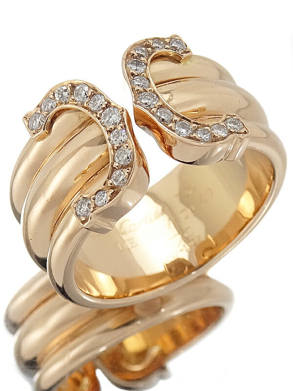 【Cartier】カルティエ『K18PG 2C ダイ