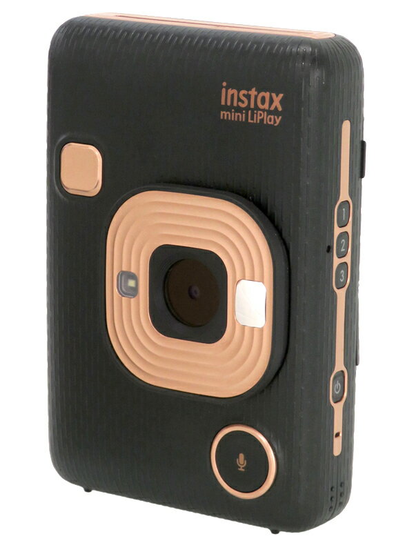 【FUJIFILM】富士フイルム『チェキ INSTAX mini LiPlay / エレガントブラック』2019年6月発売 インスタ..