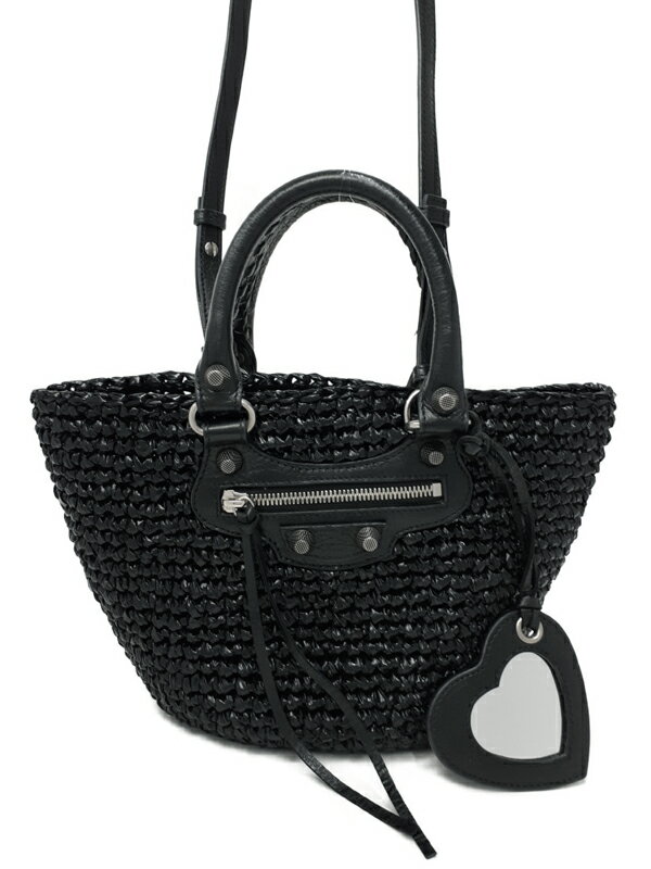 【BALENCIAGA】バレンシアガ『ル カゴール スモール パニエ』786187 レディース 2WAYバッグ 1週間保証..
