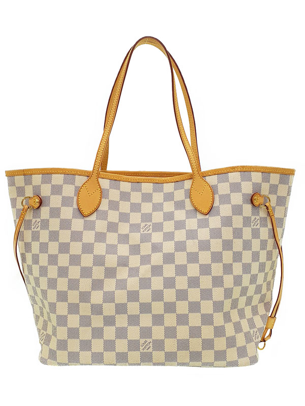 【LOUIS VUITTON】ルイヴィトン『ダミエ アズール ネヴァーフルMM』N51107 レディース トートバッグ 1週間保証【中古】