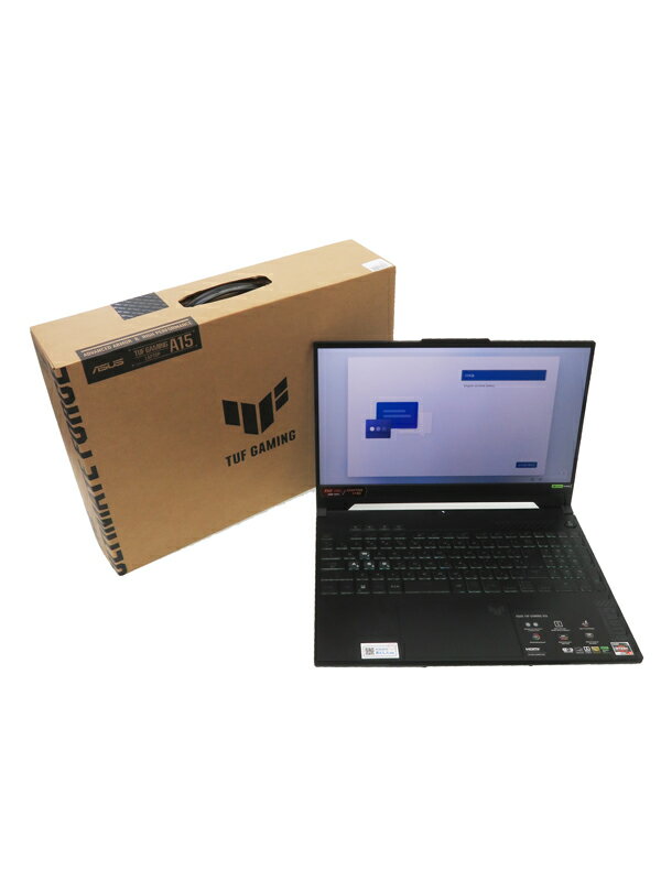 ASUSۥASUS TUF Gaming A15 FA507NV / 15.6inch / Ryzen 7 / 16GB / 512GB / ᥫ졼FA507NV-R7R4060 ߥ󥰥ΡPC 1ݾڡš