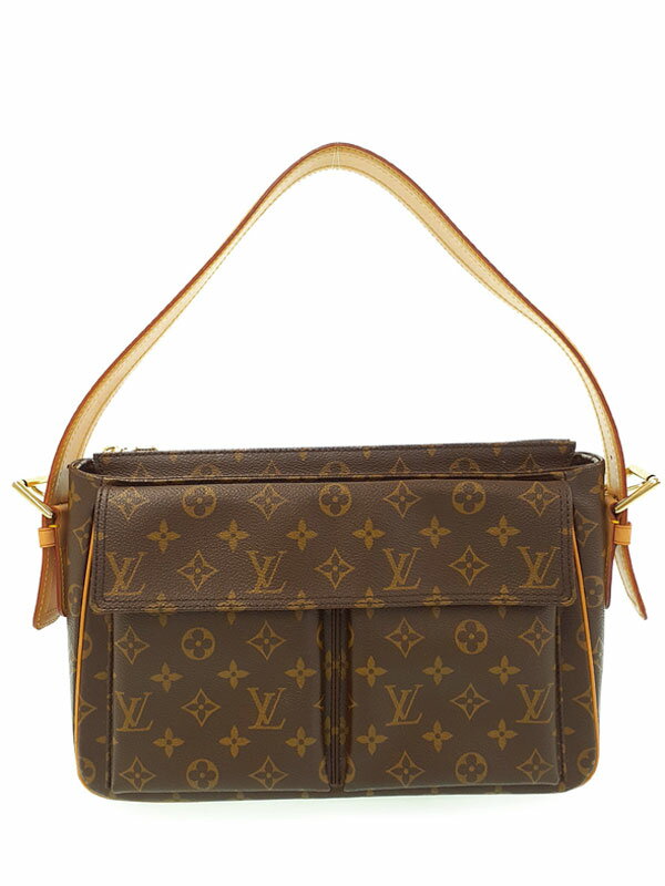 【LOUIS VUITTON】ルイヴィトン『モノグラム ヴィバシテGM』M51163 レディース セミショルダーバッグ 1週間保証【中古】(4)