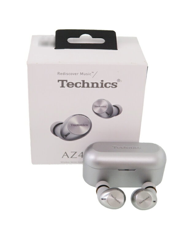 【Panasonic】【Technics】パナソニック/テクニクス『ワイヤレスステレオインサイドホン / シルバー』EAH-AZ40M2-S 2023年10月発売 音響機器 1週間保証【中古】