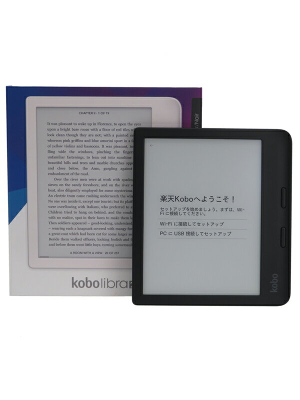 【Rakuten】楽天『Kobo Libra 2 / 32GB / ブラック』N418-KJ-BK-S-EP 2021年10月発売 電子書籍リーダー 1週間保証【中古】