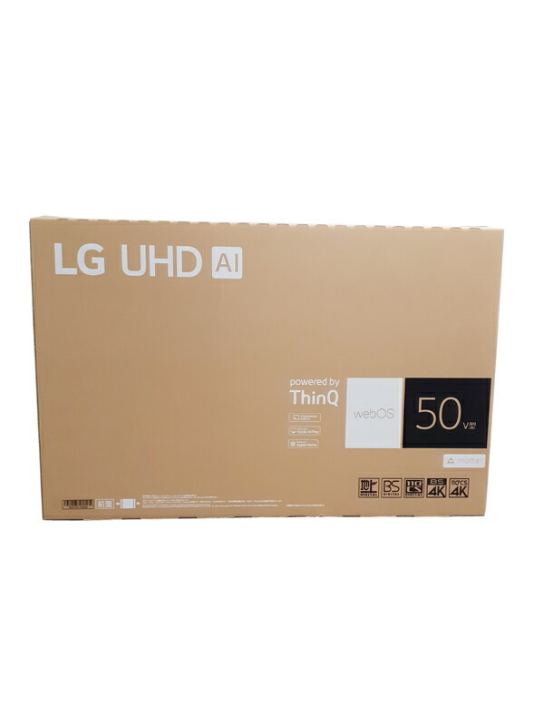 【LGエレクトロニクス】【訳あり未使用品】エルジーエレクトロニクス『LG UHD AI 50V型 ホテル客室用4K液晶テレビ』50UT801C0JB 1週間保証...