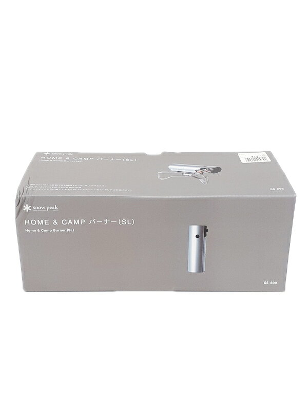 【snow peak】【訳あり未使用品】スノーピーク『HOME＆CAMP バーナー』GS-600SL キャンプ・アウトドア..