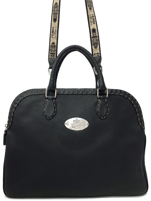 Rakuten - 【FENDI】フェンディ『セレリア 2WAYハンドバッグ』8BN154 メンズ レディース 2WAYバッグ 1週間保証【中古】