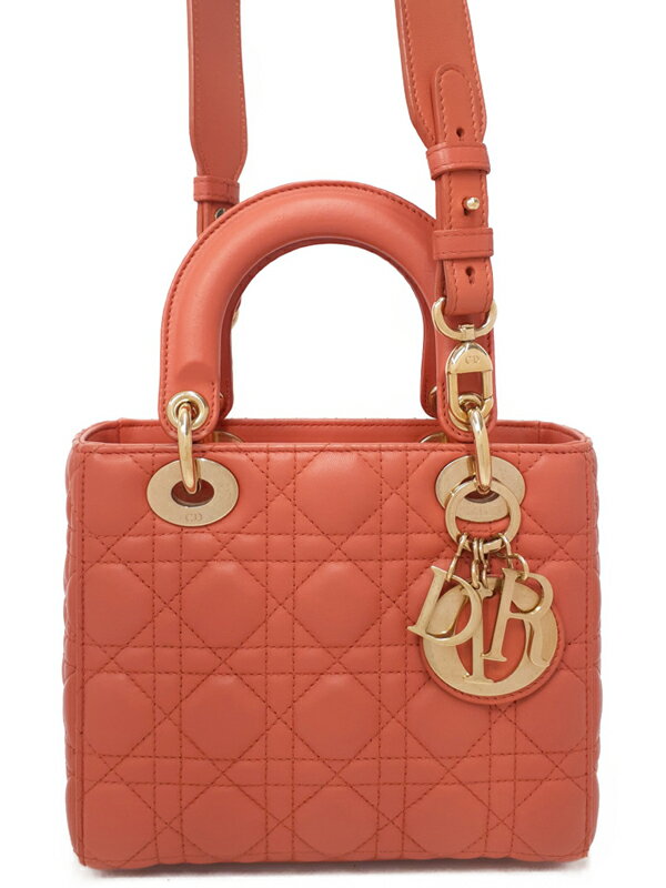 【Christian Dior】クリスチャンディオール『レディディオール MY ABCDIORバッグ』レディース 2WAYバッグ 1週間保証【中古】