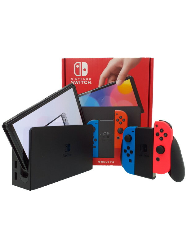 �yNintendo�z�j���e���h�[�wNintendo Switch �L�@EL���f�� �l�I���u���[ �l�I�����b�h�xHEG-S-KABAA �Q�[���@�{�� 1�T�ԕۏ؁y���Áz