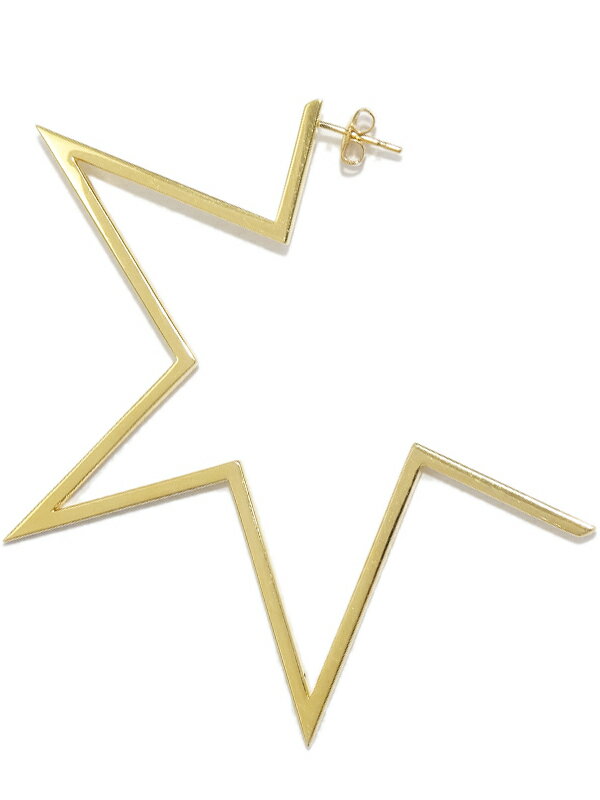 Rakuten - 【TASAKI】タサキ『K18YG アブストラクト スター ピアス 片耳用』1週間保証【中古】