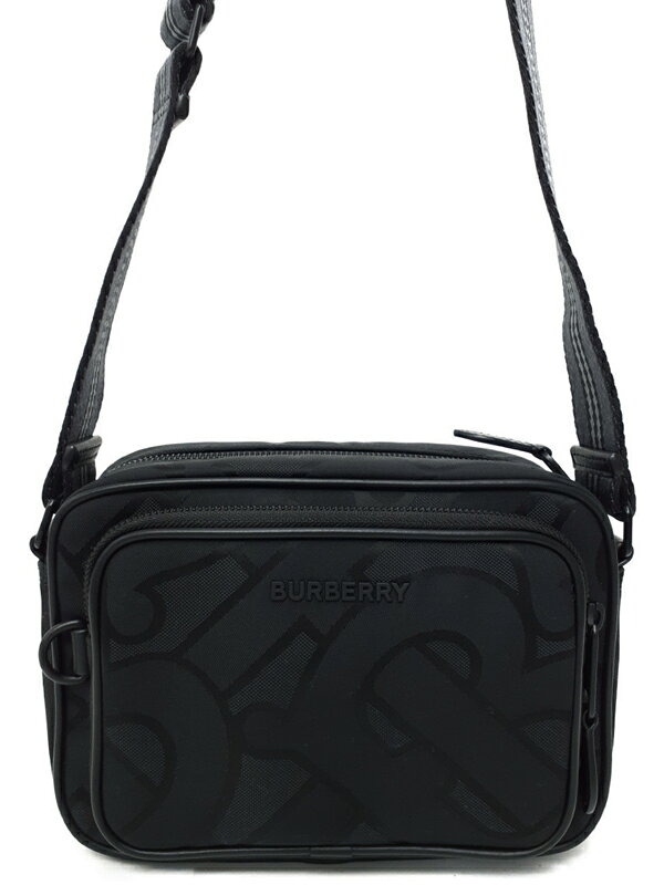 【BURBERRY】バーバリー『TB モノグラムジャガード パディバッグ』8043708 メンズ ショルダーバッグ 1週間保証【中古 ...