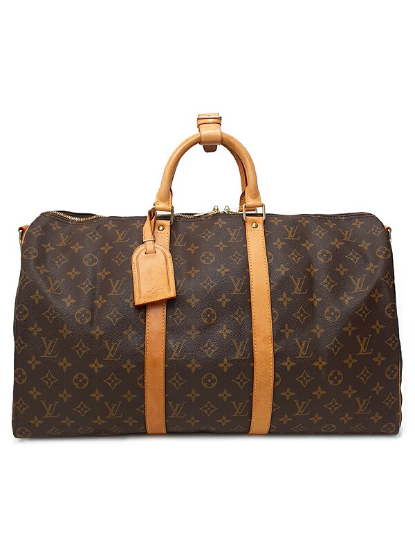 ルイ・ヴィトン モノグラム キーポル50 ボストンバック LOUIS VUITTON】ルイヴィトン『モノグラム キーポル バンドリエール50