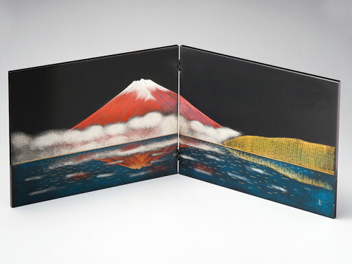 沈金富士山 二枚屏風 黒 1枚:本漆塗り 日本製 和風 おもてなし おしゃれ かわいい 御祝 結婚祝い 引出物 還暦 記念品 退職 両親 友人 誕生日 プレゼント ギフト 母の日 雑貨 日本製 国産 沈金富士山 二枚屏風 黒 1枚:本漆塗り 日本製 和風 おもてなし おしゃれ かわいい 御祝 結婚祝い 引出物 還暦 記念品 退職 両親 友人 誕生日 プレゼント ギフト 母の日 雑貨 日本製 国産
