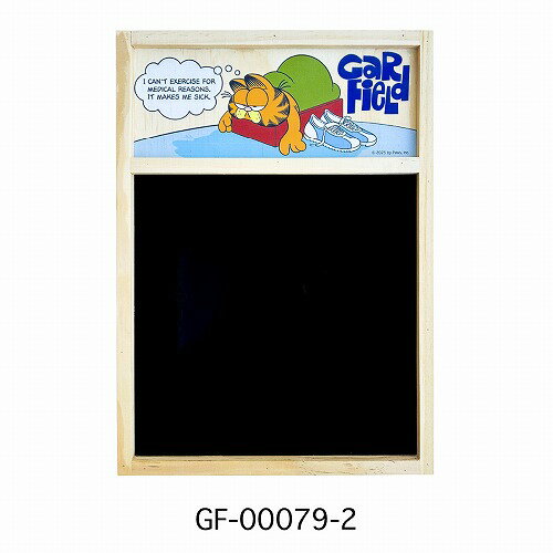 ★ガーフィールド ウッド ブラックボード 長方形★アメリカン雑貨 アメリカ雑貨 GARFIELD WOODEN BLACK BOARD ウッドボード 店舗 お店 黒板 看板 かわいい 人気