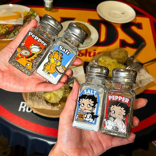 楽天市場】雑貨 レトロ アメリカン（塩・コショウ入れ｜保存容器・調味