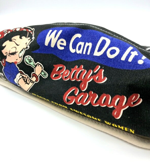 ★ベティ ティッシュケース (BLACK)★アメリカン雑貨 アメリカ雑貨 ベティ ベティーちゃん BETTY BettyBoop 生活雑貨 カー用品 車 ティッシュボックス カバー ティッシュカバー カバーケース かわいい 人気 [2]