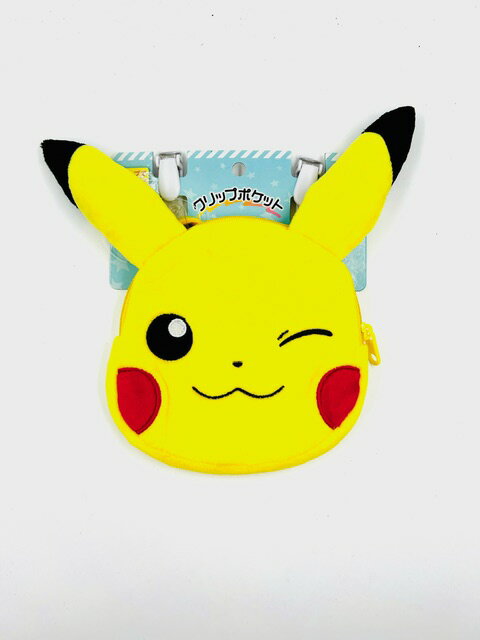 ★ポケモン ぬいぐるみ ポケットポーチ ピカチュウ★生活雑貨 ポケットモンスター pokemon ポーチ 移動ポケット 移動ポッケ マルチポケット 収納ポケット クリップポケット かわいい 人気