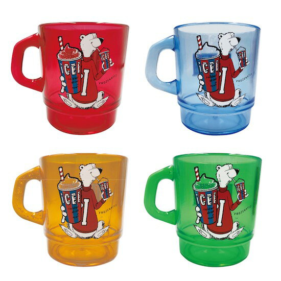 ★アイシー ICEE プラ コップ マグ 4色★アメリカン雑貨 アメリカ雑貨 STACKINGMUG スタッキングマグ マグコップ カップ コップ かわいい 人気