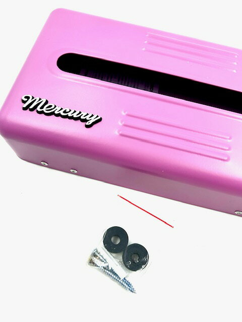 ★マーキュリー 2way ティッシュケース(pink)★アメリカン雑貨 アメリカ雑貨 MERCURY ティッシュボックス ボックスティッシュ ティッシュ入れ キャンプ かっこいい おしゃれ 人気 [2]