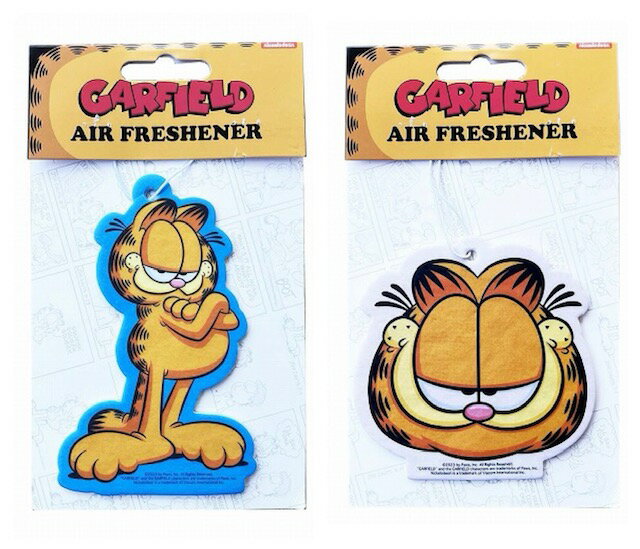 ★ガーフィールド エアーフレッシュナー★アメリカン雑貨 アメリカ雑貨 GARFIELD カーフレッシュナー フレッシュナー 芳香剤 消臭剤 かわいい おしゃれ 人気