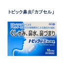 【3個セット】 トピック鼻炎カプセル 12cp 【指定第2類医薬品】 日新薬品工業 花粉 アレルギー性鼻炎 花粉症 鼻炎 鼻づまり くしゃみ 鼻水 急性鼻炎 副...
