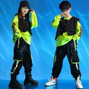 キッズダンス衣装 ヒップホップ セットアップ 【取り寄せ品・送料無料・8サイズ】男の子 女の子 ガールズ 上下セット 110 120 130 140 150 1...