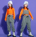 キッズダンス衣装 ヒップホップ セットアップ 【取り寄せ品・送料無料・8サイズ】 女の子 ガールズ 上下セット 110 120 130 140 150 160 ...