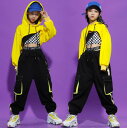 キッズダンス衣装 ヒップホップ セットアップ 【取り寄せ品・送料無料・8サイズ】女の子 ガールズ 上下セット 110 120 130 140 150 160 170 180 ステージ ジュニア HIPHOP 舞台 ステージ イベント発表会 保育園小学校中学校学園祭体操 練習着演出(4)