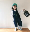 デニム オールインワン【ゆうパケット便送料無料】サロペット カバーオール 女の子 子供 キッズ ジュニア トップス 女の子 子供服 キッズ 子供 こども ボト...