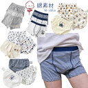 キッズ 男の子用 パンツ【1セット3枚入・送料無料】キッズ 夏用 パンツ トランクス ボクサーパンツ ブリーフパンツ インナー 半パンツ ボトムス 肌着 通学通園登校 キッズ インナー 女児インナー 男児 子供 下着 男の子 インナーウェア 下着 春夏