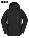  VOLCOM DUA GORE-TEX JACKET BLK (BLACK) ボルコム スノーボードウェア ジャケット