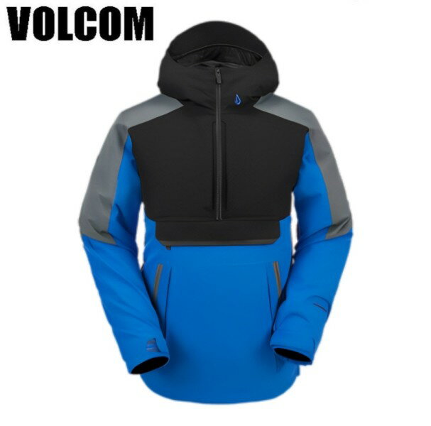 【23-24】 VOLCOM BRIGHTON PULLOVER BLUE ボルコム ブライトン プルオーバー スノーボードウェア ジャケット