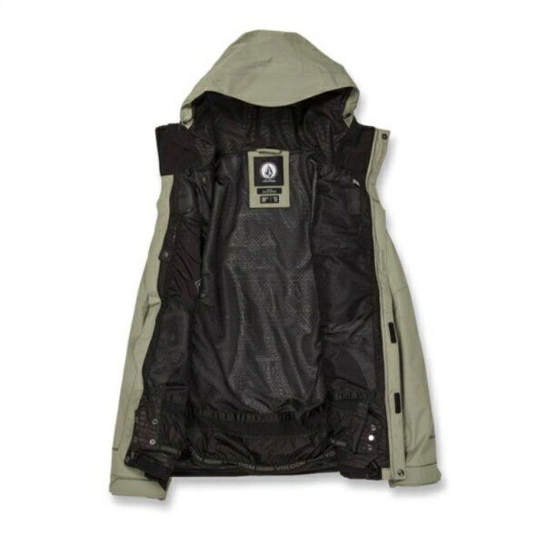 【23-24】VOLCOM L GORE-TEX JACKET Light Military ボルコム スノーボードウェア メンズ ジャケット 3