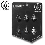 ڥܥ륳VOLCOM STONE STUDS STOMP PADS Ρܡ ǥå ǥåѥå BLACK