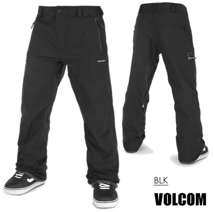 VOLCOM L GORE-TEX PANT BLACK ボルコム スノーボードウェア パンツ　メンズ