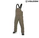 【22-23】 VOLCOM ROAN BIB OVERALL DTK (DARK TEAK) PANT ボルコム スノーボードウェア ビブパンツ G13523...