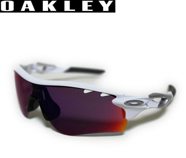 【OAKLEY】オークリー サングラス 【レーダーロックパス】 Polished White/Prizm Road Vented & Persimmon Vented USモデル　9181-40/oo9181-40