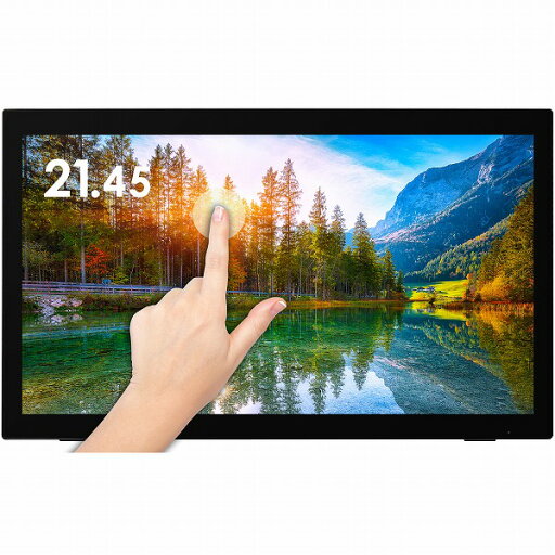 グリーンハウス GH-LCT22D-BK 21.45型タッチパネルLED液晶ディスプレイ/1920×1080/HDMI、DisplayPort、mini D-Sub15/ブラック/スピーカー/3年保証/静電容量方式10点マルチタッチ対応/USBハブ機能 グリーンハウス GH-LCT22D-BK 21.45型タッチパネルLED液晶ディスプレイ/1920×1080/HDMI、DisplayPort、mini D-Sub15/ブラック/スピーカー/3年保証/静電容量方式10点マルチタッチ対応/USBハブ機能