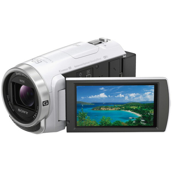 【法人限定】SONY　HDR-CX680/W　デジタルHDビデオカメラレコーダー Handycam CX680 ホワイト