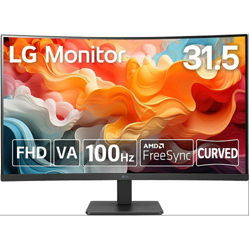【法人限定】LG Electronics Japan 31.5型 FHD(1920×1080) VA 100Hz対応 曲面型 ディスプレイ 32MR50C-B 【法人限定】LG Electronics Japan 31.5型 FHD(1920×1080) VA 100Hz対応 曲面型 ディスプレイ 32MR50C-B