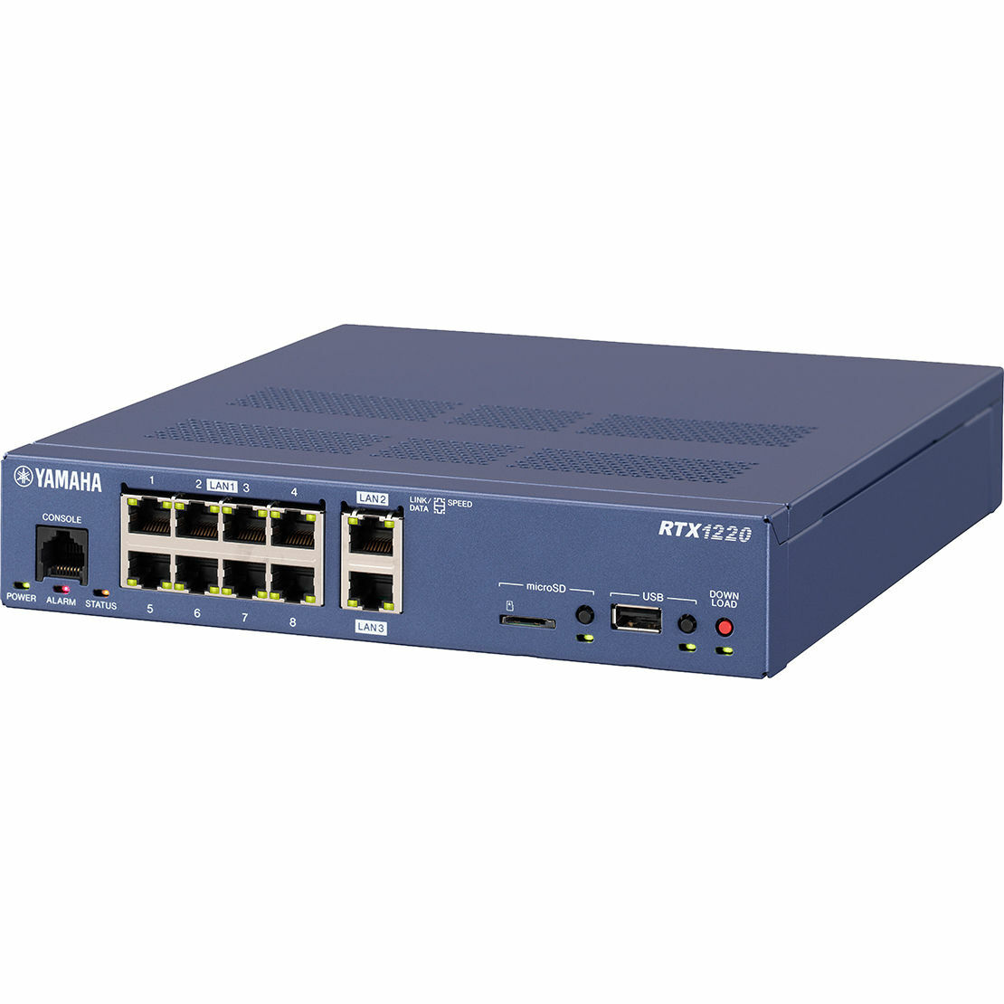 ギガビット 対応 ポート 搭載 RTX1220 VPN ルーター YAMAHA ヤマハ 中小規模 最適 ネットワーク 中小規模拠点向けVPNルーター(ISDN関連機能を除いた)RTX1210の機能と性能を継承最大1年間無償のYNOライセンスバンドルモデル ◆中小規模拠点向けVPNルーター ●従来モデルからの互換性確保『RTX1220』は、従来モデル「RTX1210」とソフトウェアの大半を共通化しており、ISDN関連機能を外した点を除き、機能の互換性を確保しています。そのため、「RTX1210」で培った設定のノウハウを活かしたネットワークを構築できます。また、ハードウェアについても、筐体サイズやLAN/WANのポート数、最大消費電力に変更はなく、「RTX1210」の代替機としても十分に機能します。＜RTX1210からの主な変更点＞・ISDNマイグレーションに伴い使用頻度の下がったISDN S/Tポートを非搭載に変更・よりお求めになりやすい価格に改定(値下げ)・最大1年間無償のYNOライセンスを付属●中小規模ネットワークに最適なVPNルーター『RTX1220』は、LAN間接続VPNに加えてリモートアクセスVPNにも対応しているため、複数の拠点間通信を行いつつ、テレワーク等によるリモートアクセスも実現します。今後、テレワークへの移行がさらに進みリモートアクセスVPNの需要が増加した場合でも、合計100対地までのVPN接続を安定して収容することができるため、中小規模ネットワークの構築に最適です。また、従来モデル「RTX1210」の洗練されたGUIを継承しており、複雑なネットワーク構成を直感的に把握し、容易に構築することが可能です。●YNOによる遠隔管理『RTX1220』は、クラウド型管理サービス「YNO」に対応し、自宅や出張先などオフィス以外のテレワーク環境からでも簡単に機器の監視・管理をすることができます。また、インターネット回線に機器を接続して電源を入れるだけで設定が完了する「ゼロコンフィグ」により、ネットワークへの本機の追加や交換も簡単に行えます。さらに、最大1年間無償で使える「YNO」のライセンスが付属されており、追加の費用なしで「YNO」を利用可能です＊。※追加でYNOライセンスを購入すると、　2年目以降も「YNO」を継続して利用できます。　また、初年度より複数年度のライセンス購入も可能です。　「YNO」で管理するルーター1台につき、1ライセンスが必要です。●多様なネットワークに対応●モバイル通信に対応USBポートに3G/LTE携帯電話網に対応したデータ通信端末を接続して、モバイルインターネット接続を利用することができます。●データコネクトに対応フレッツ光ネクストの「データコネクト」に対応しています。データコネクトを利用して、帯域が保証された通信で拠点間接続することができます。●IPsec、L2TP、PPTPに対応『RTX1220』はIPsec、L2TP、PPTPに対応しているため、インターネット回線を利用した仮想プライベートネットワーク（VPN）を構築する場合でも、より安全にデータを送受信できます。●8ポートスイッチングハブを内蔵LAN1ポートは8ポートスイッチングハブになっています。ポート単位でLANを分割したり、リンクアグリゲーション機能を使って冗長構成を組んだりできます。そのため、多様なLAN環境に柔軟に対応できます。●ネットボランチDNSサービスに対応ヤマハが提供する無料のダイナミックDNSサービスである「ネットボランチDNSサービス」に対応します。不定IPアドレス間でのVPN接続や、リモートアクセスなどに利用できます。 2