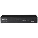 バッファロー LSW6-GT-8NS BKGiga 8ポート スイッチングハブ マグネット付 ブラック