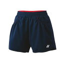 (ヨネックス）YONEX ウィメンズショートパンツ．25019 25019－019 ラケットスポーツ Lテニスパンツ