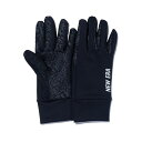 (NEW@ERA)j|G@GLOVES@E@TOUCH@@BLK@WHI ߗ  12541272