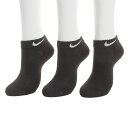 【5と0のつく日 エントリーで00:00-23:59までポイントアップ】ナイキ(nike)Everyday Cush L ow3pr 衣料小物 SX7670-010 BLK